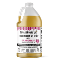 Grapefruit with Lemongrass Foaming Hand Soap - Refreshing & Zesty - Beessential