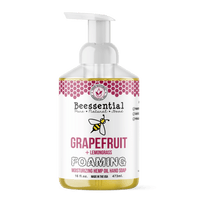 Grapefruit with Lemongrass Foaming Hand Soap - Refreshing & Zesty - Beessential