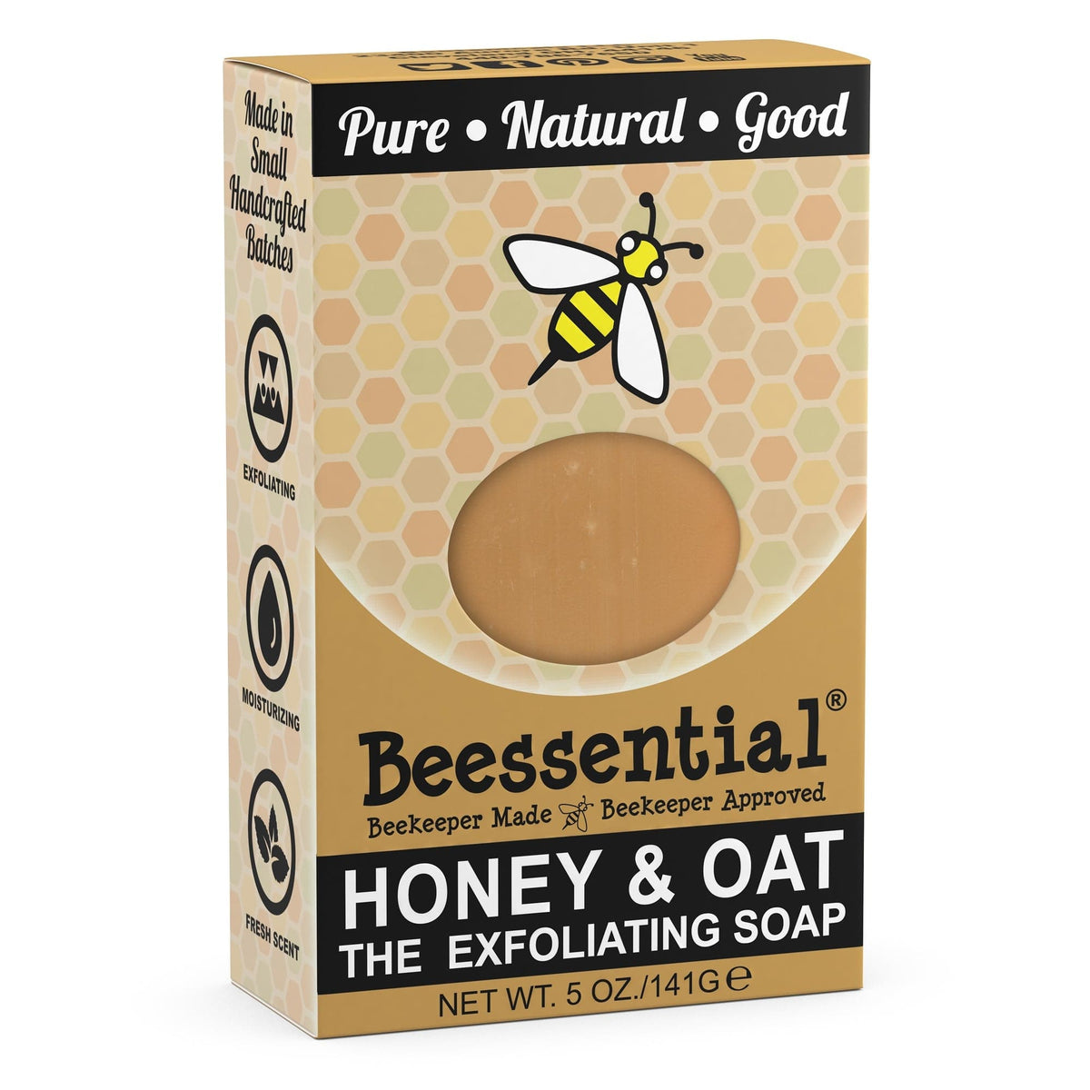 Honey & Oat Bar Soap – Nourishing & Soothing - Beessential