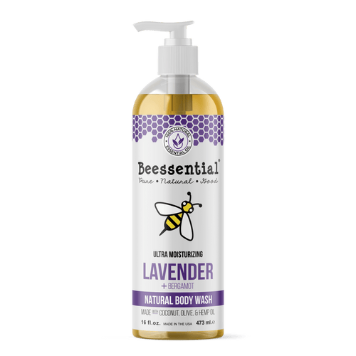 Lavender Bergamot Body Wash – Natural & Nourishing - Beessential