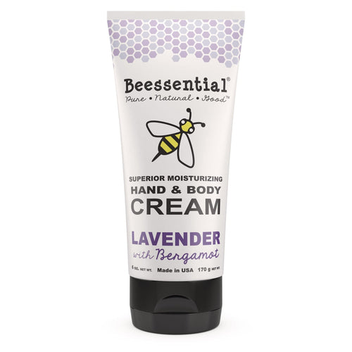 Lavender & Bergamot Hand Cream – Nourishing & Hydrating - Beessential