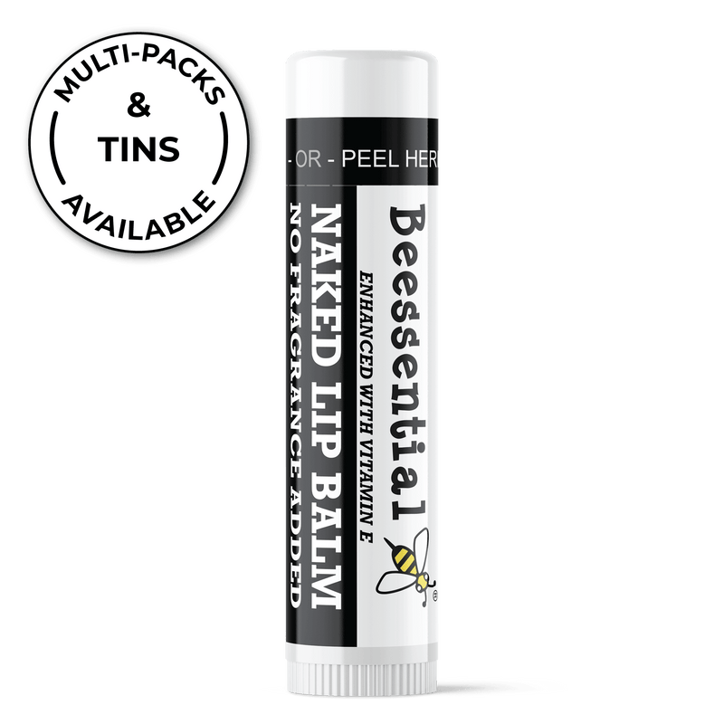 Naked Unscented Lip Balm is the simplest choice for lips that want moisture protection without flavor or fragrance