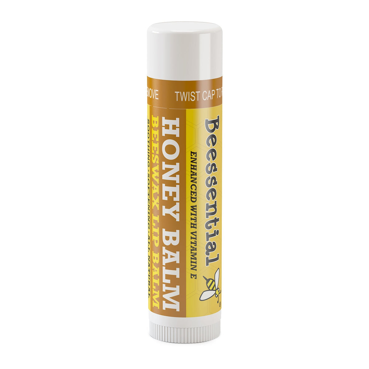 Natural Beeswax Honey Lip Balm - Hydrating & Nourishing Lip Care - Beessential