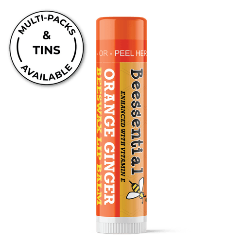 Orange Ginger Lip Balm - Beessential