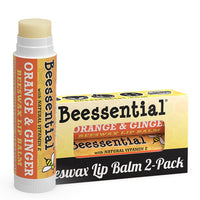 Orange Ginger Lip Balm - Beessential