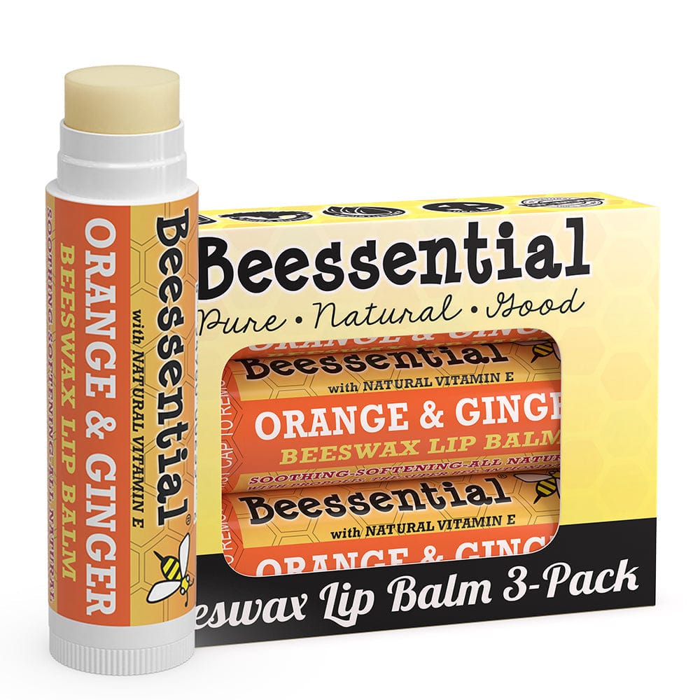 Orange Ginger Lip Balm - Beessential