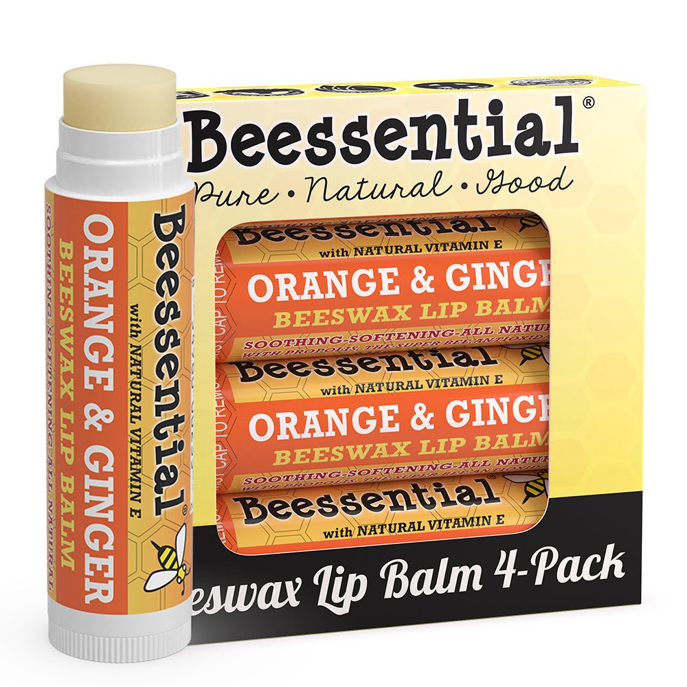 Orange Ginger Lip Balm - Beessential