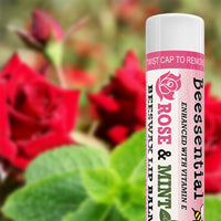 Rose Mint Lip Balm - Beessential
