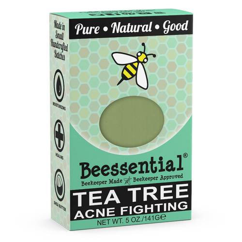 Tea Tree Oil Bar Soap - Natural & Sulfate - Free - Beessential